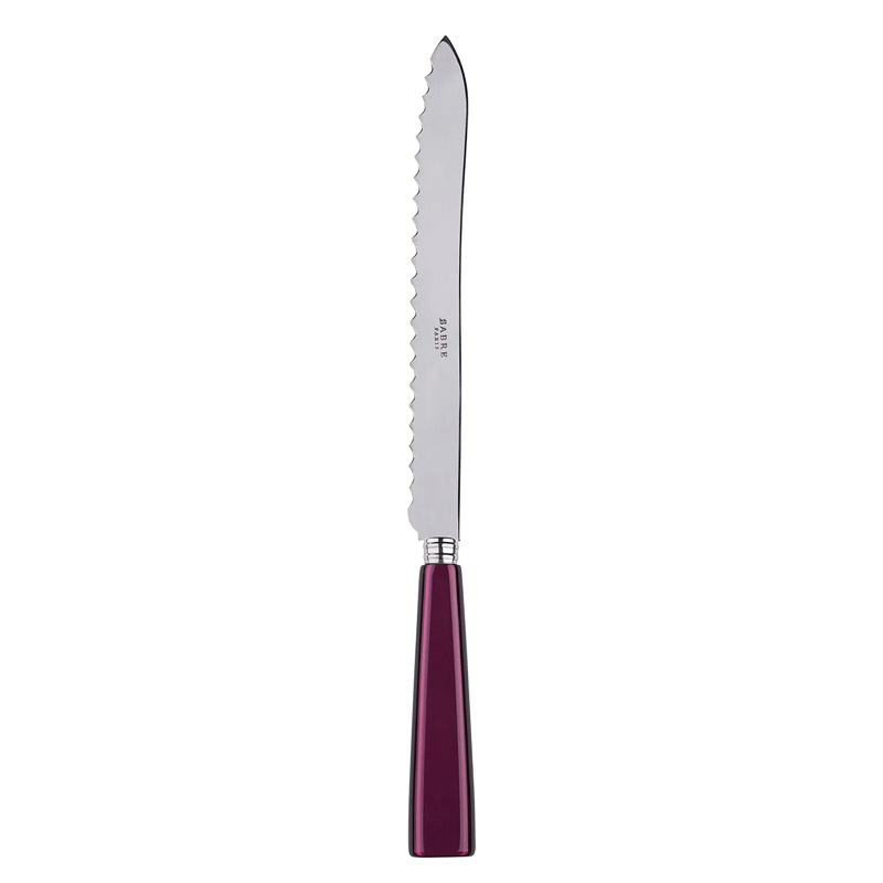 Icone Aubergine Bread Knife