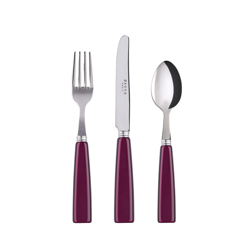 Icone Aubergine 3pc Child Set