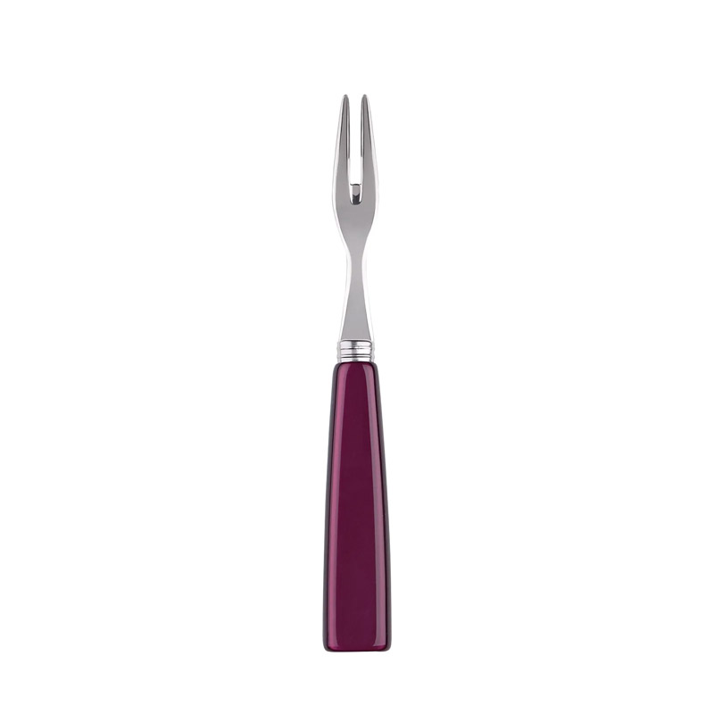 Icone Aubergine Cocktail Fork