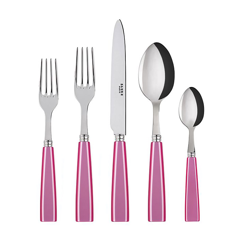 Icone Pink 5pc Place Setting