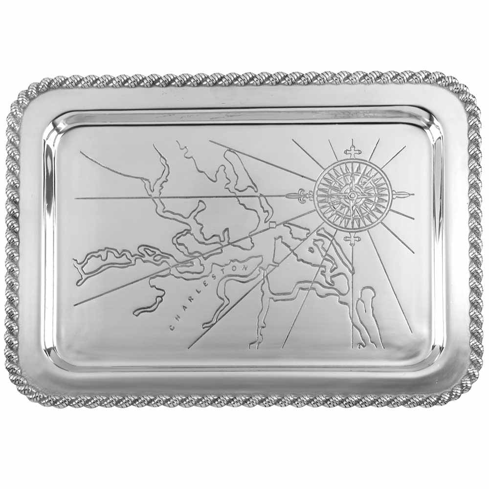 Latitudes Large Charleston Tray