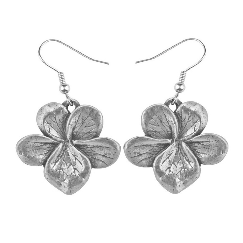 Flower of the Month Earring, February/Violet