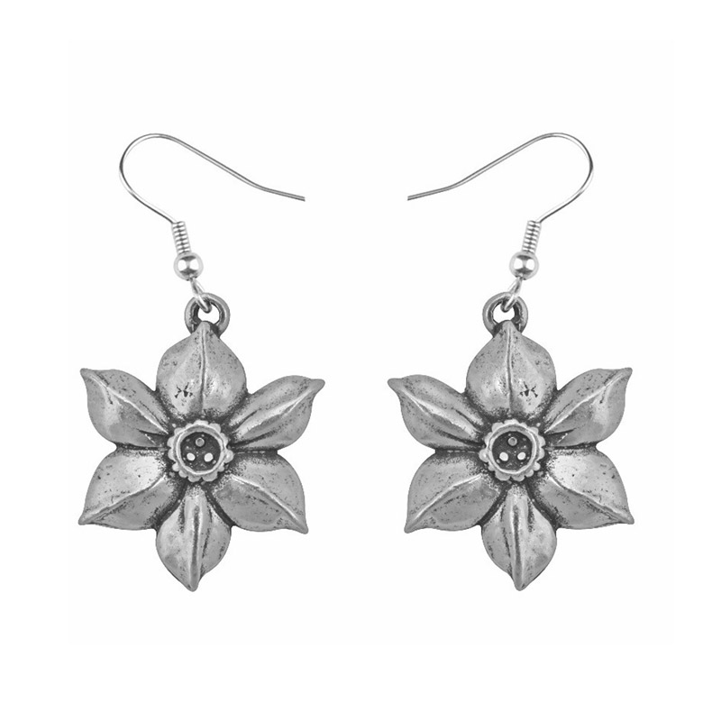 Flower of the Month Earring, December/Narcissus