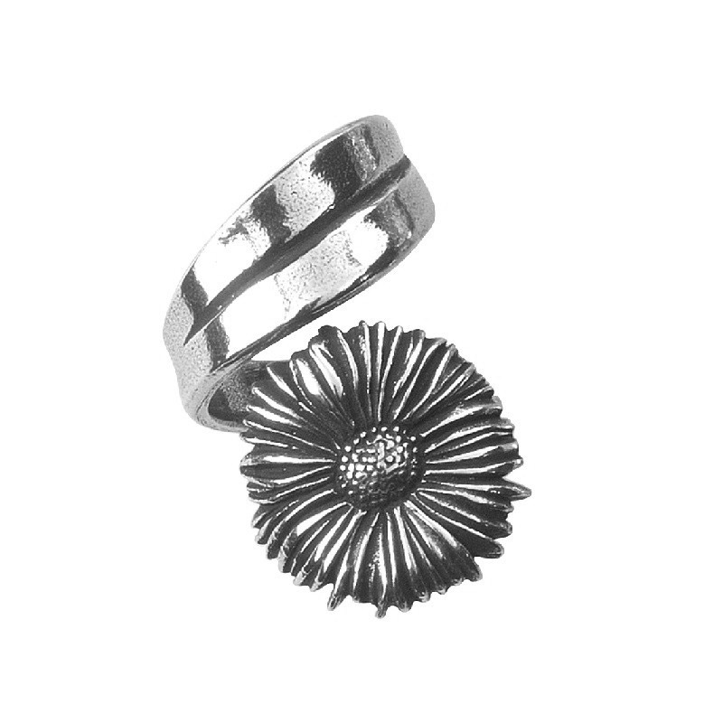 Flower of the Month Ring, September/Aster