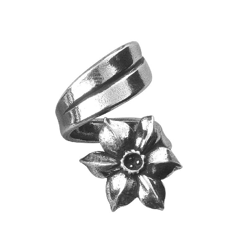 Flower of the Month Ring, December/Narcissus