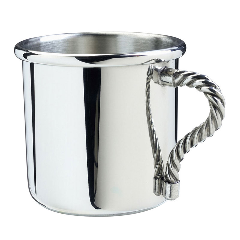 Rope Handle Baby Cup Salisbury Pewter