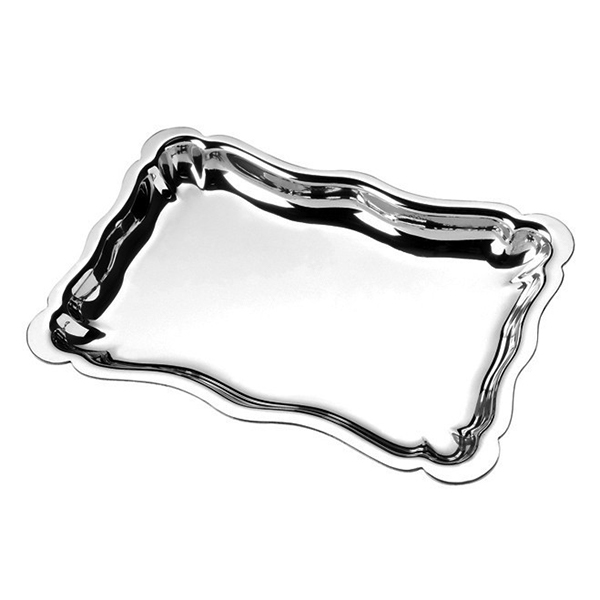 Scalloped Tray Sterling