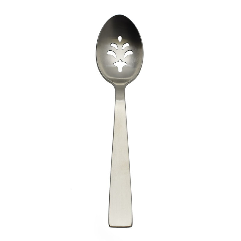 Gio Ponti Matte Pierced Serving Spoon