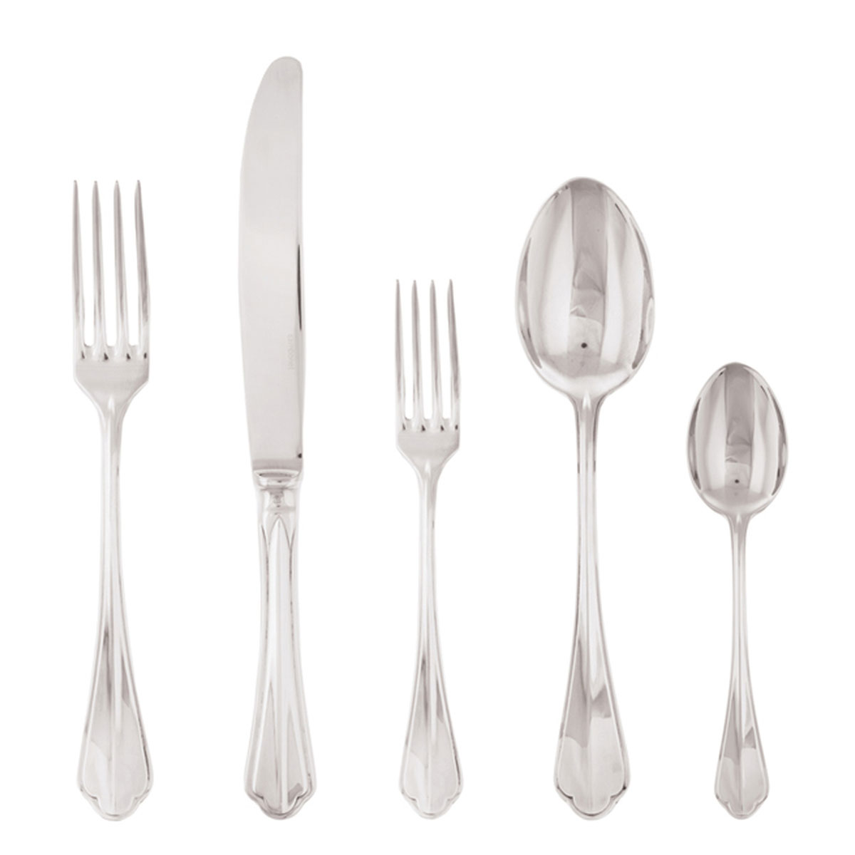 Rome 5 Piece Place Setting Hollow Handle