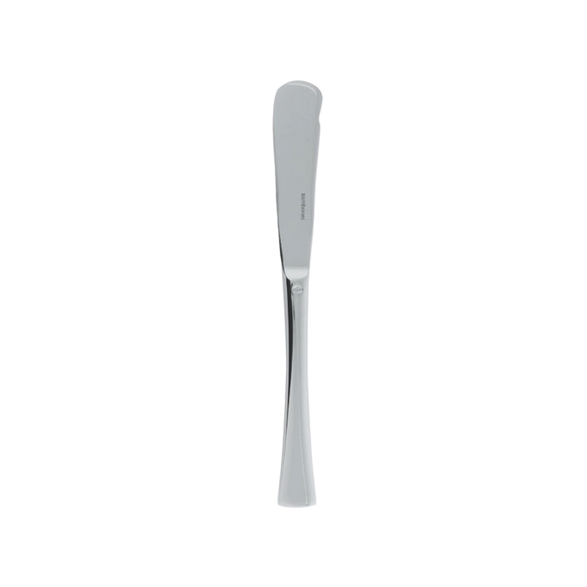 Triennale Silverplate Butter Knife Solid Handle