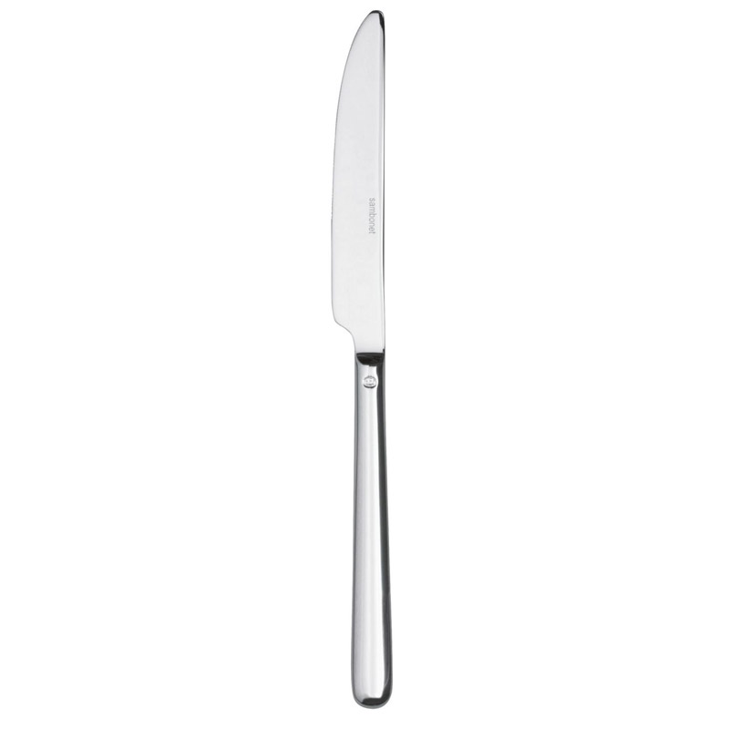 Linear Table Knife, Solid Handle