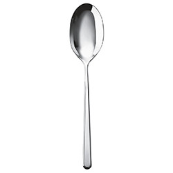 A photo of Linear Silverplate Serving Spoon