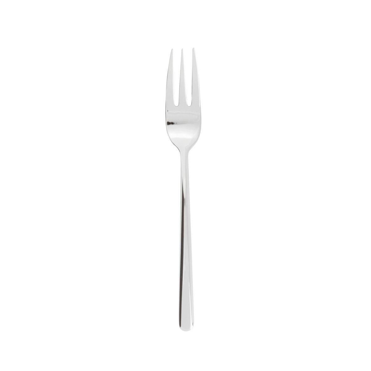 Linear Silverplate Fish Fork