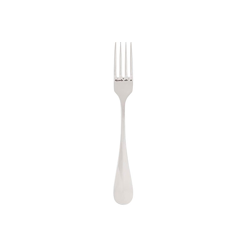 Baguette Silver Plate Dessert Fork