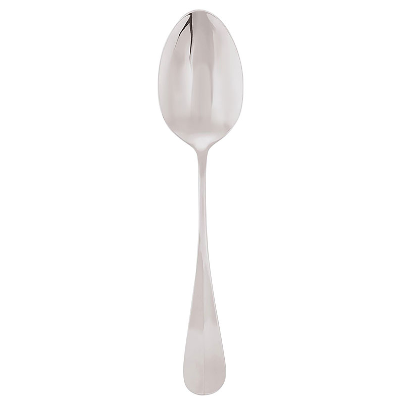 Baguette Silver Plate Serving Spoon