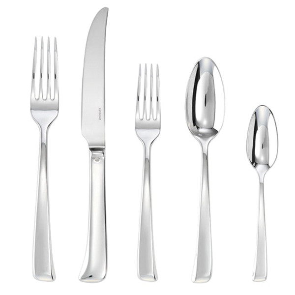 Imagine Silverplate 5pc Place Setting, Solid Handle