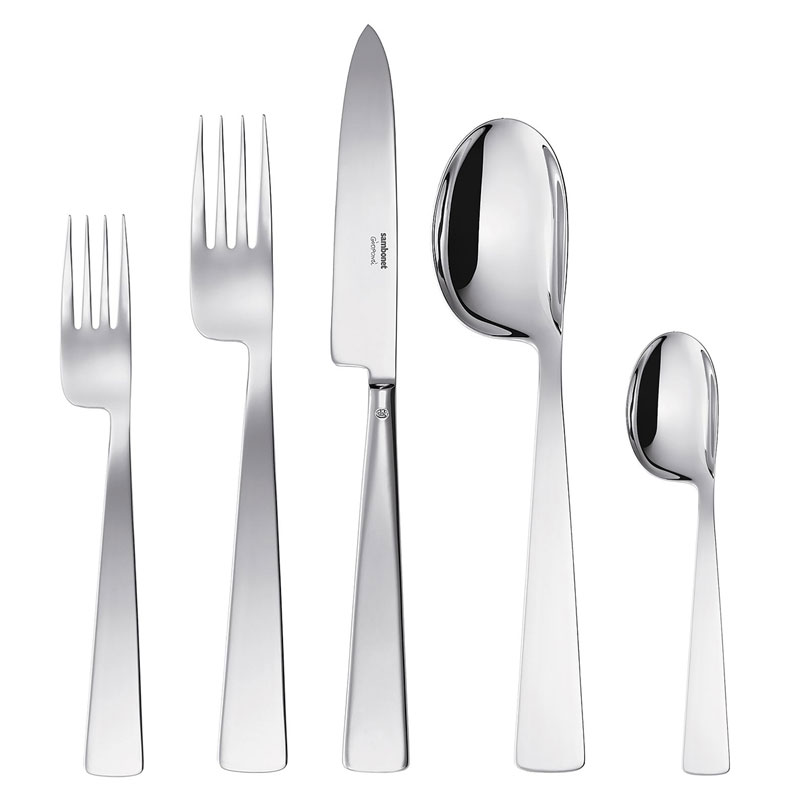 Gio Ponti Conca 5 Piece Place Setting Solid Handle