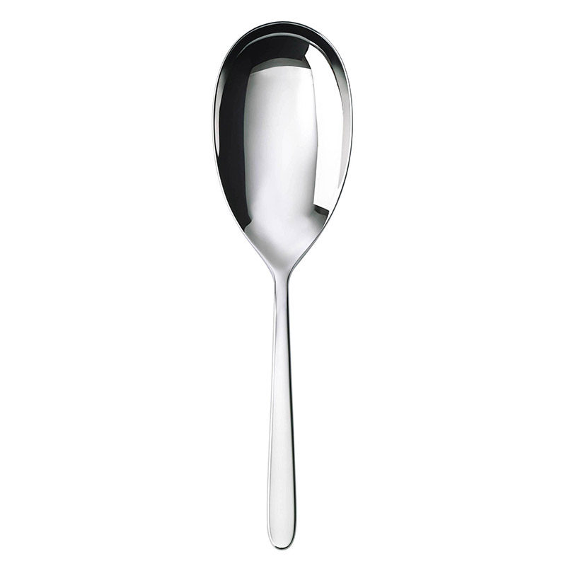 Hannah Silverplate Rice Spoon, 10 1/4in.