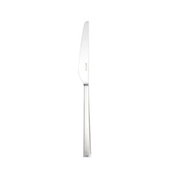 A photo of Linea Q Silverplate Dessert Knife, Solid Handle, 8 1/4in.