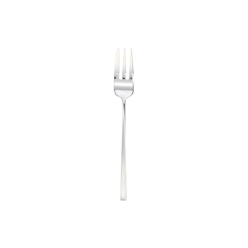 Linea Q Silver Plate Cake Fork, 6 1/8in.