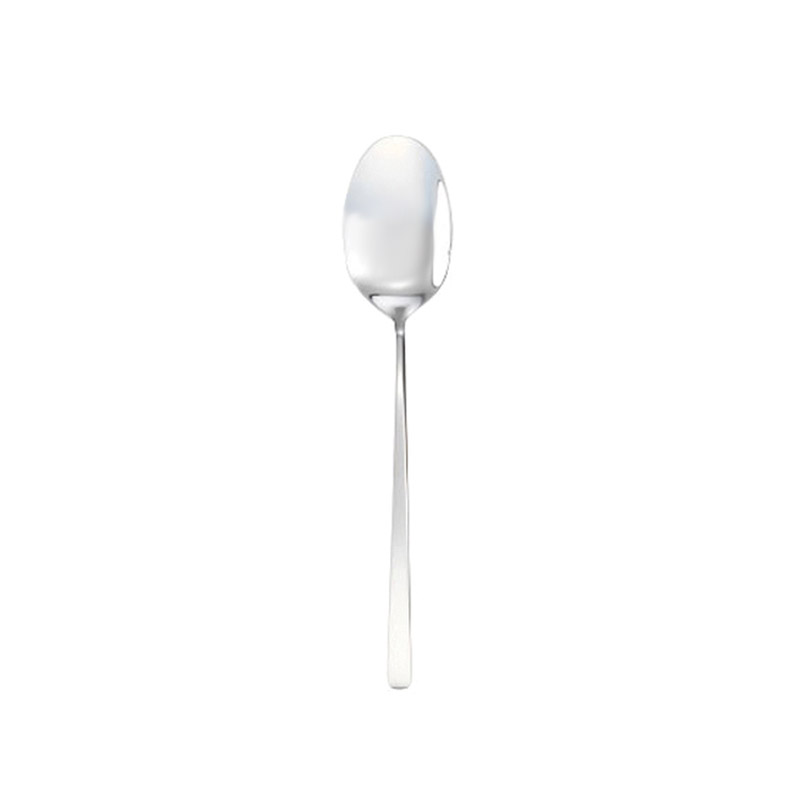 Linea Q French Sauce Spoon, 6 7/8in. Silver plate