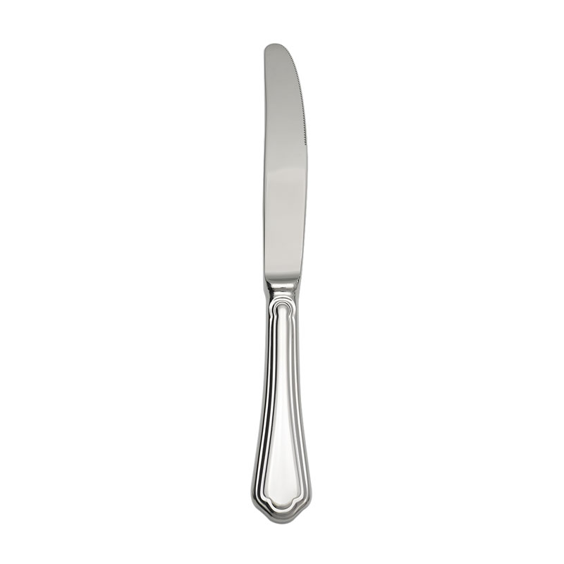 Filet Toiras Silverplate Table Knife, Solid Handle, 10 1/4in.