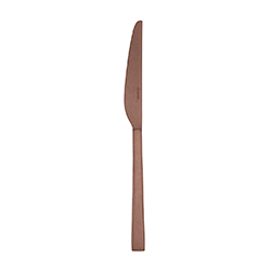 A photo of Linea Q Copper Vintage Dessert Knife, Solid Handle