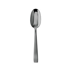 Flat Black Dessert Spoon