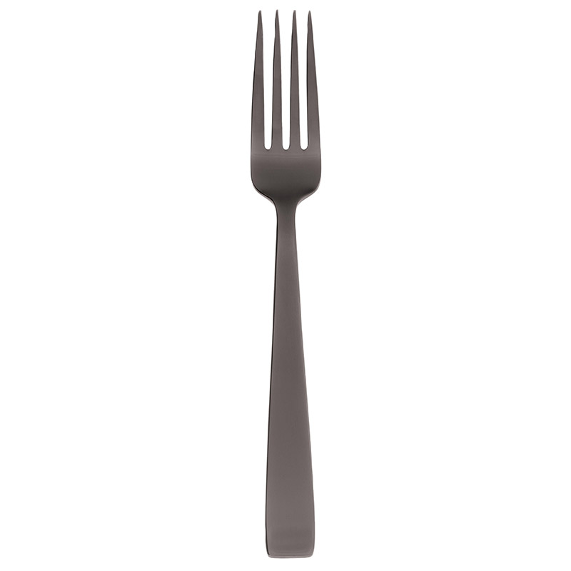 Flat Black Serving Fork