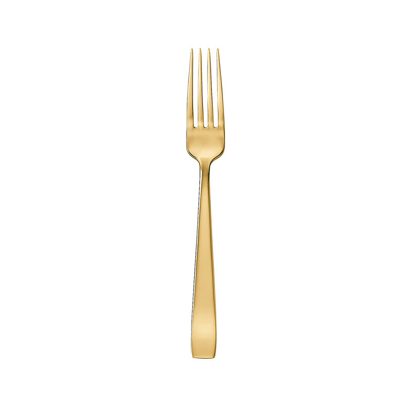 Flat Gold Table Fork