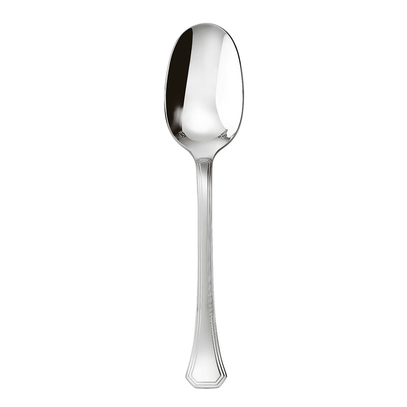 Deco Silverplate Table Spoon