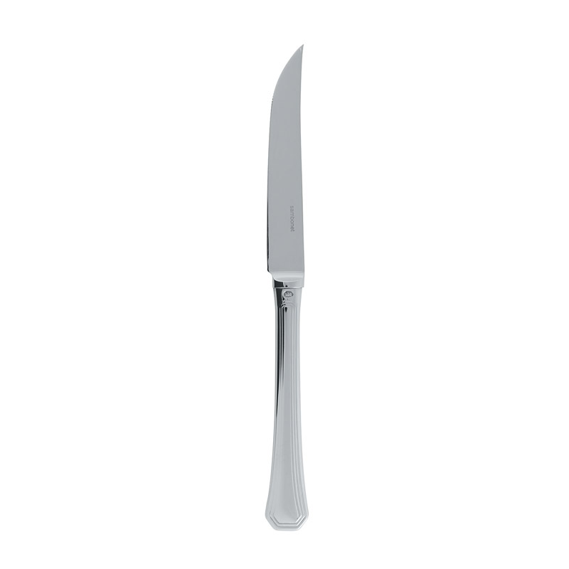 Deco Silverplate Steak Knife, Hollow Handle