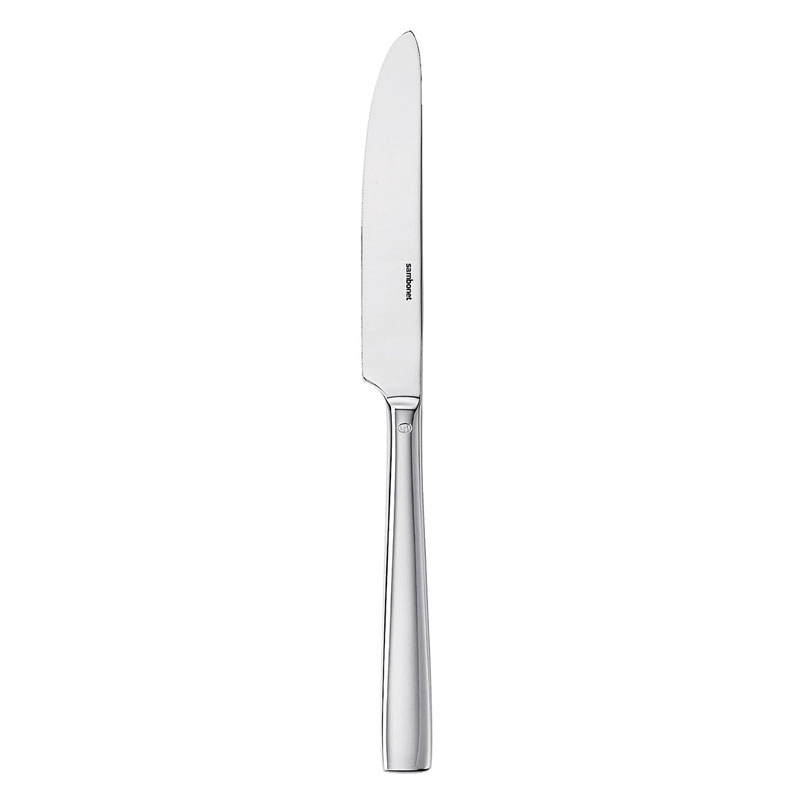 Flat Table Knife, Solid Handle