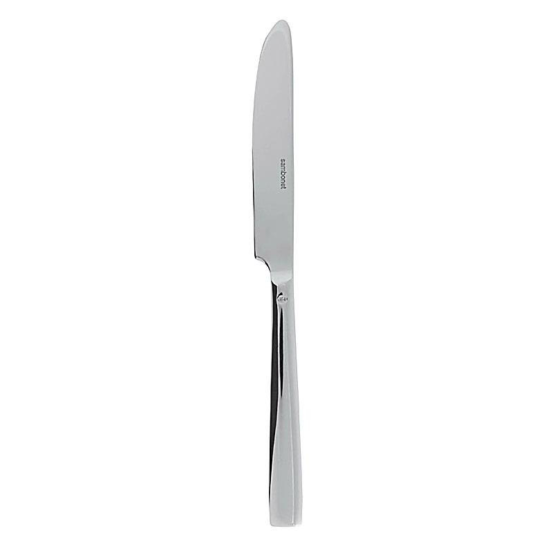 Flat Dessert Knife, Solid Handle