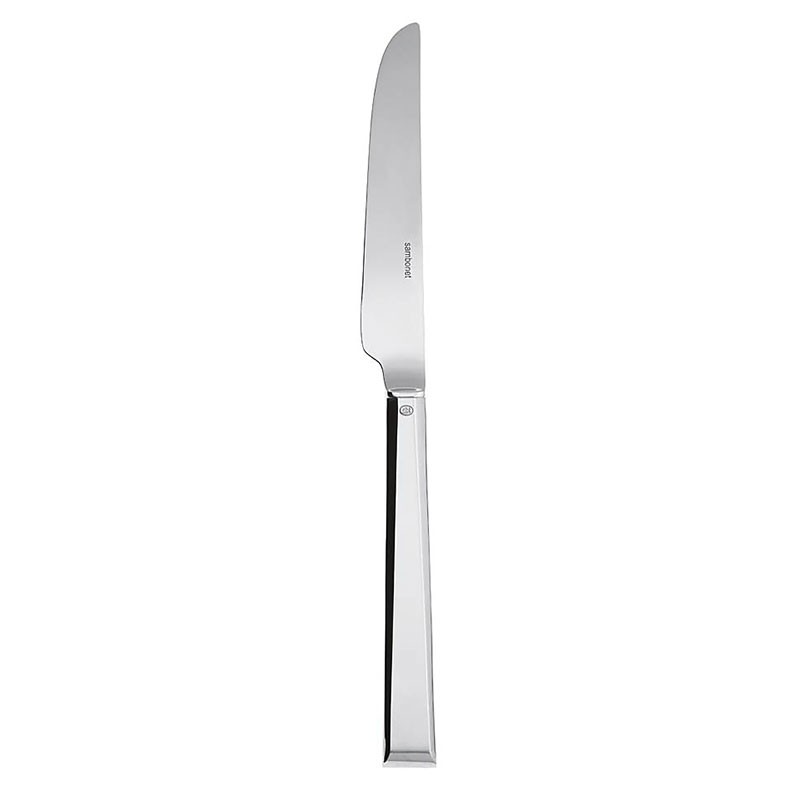 Milano Table Knife, Solid Handle