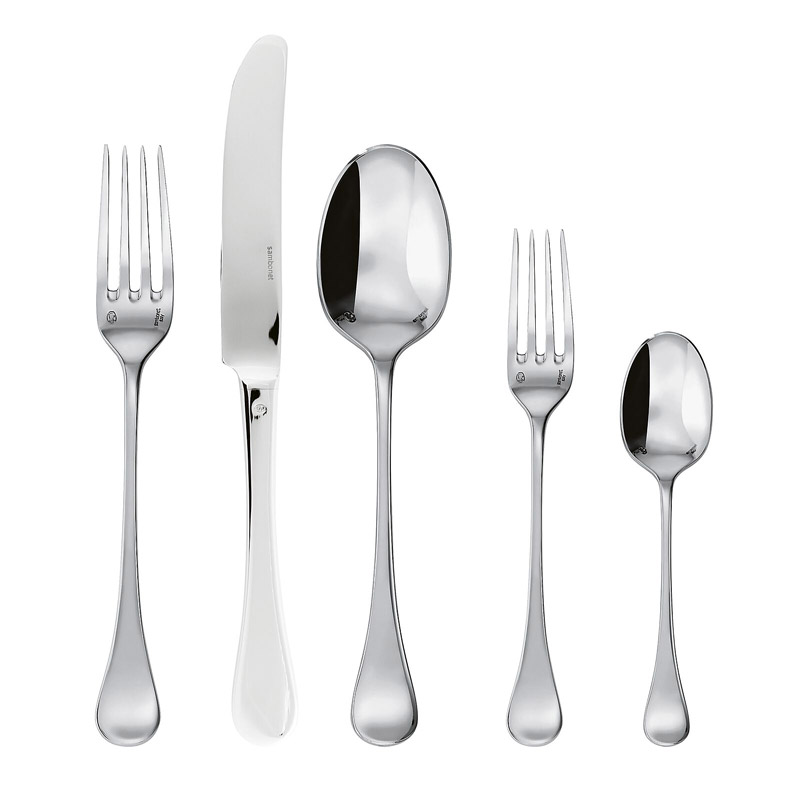 Queen Anne 5pc Place Setting, Hollow Handle