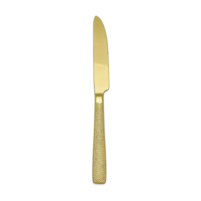 Siena Gold Table Knife Solid Handle