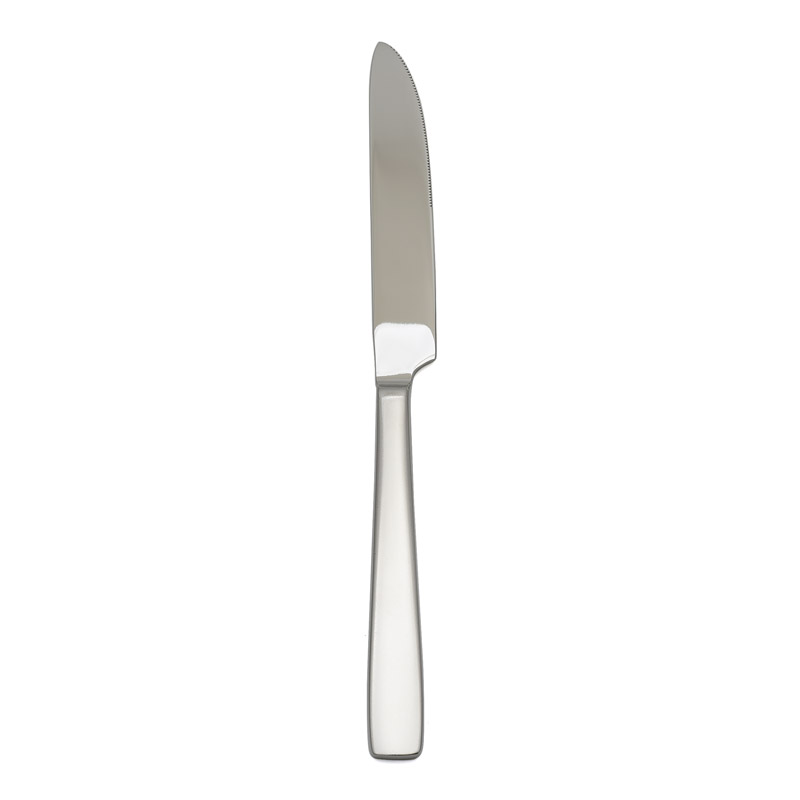 Flat Diamond Table Knife Solid Handle