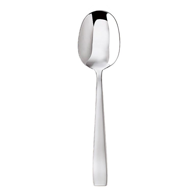 Flat Silverplate Bouillon Spoon