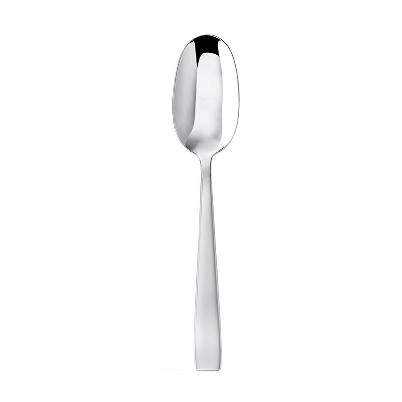 Flat Silverplate Moka Spoon