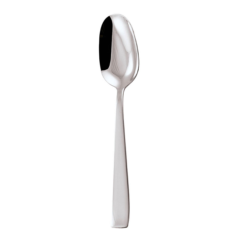 Flat Silverplate Serving Spoon