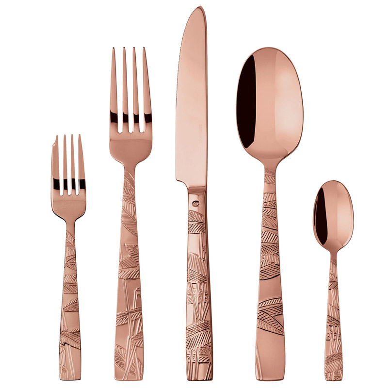 Jungle Copper 5 Piece Place Setting