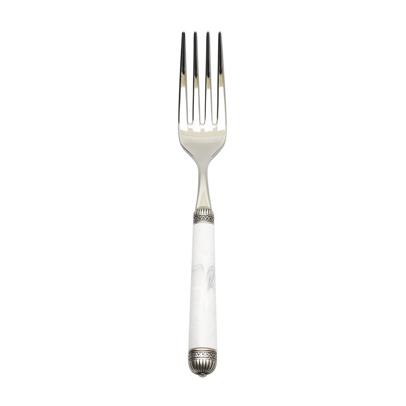 Nazare White Serving Fork