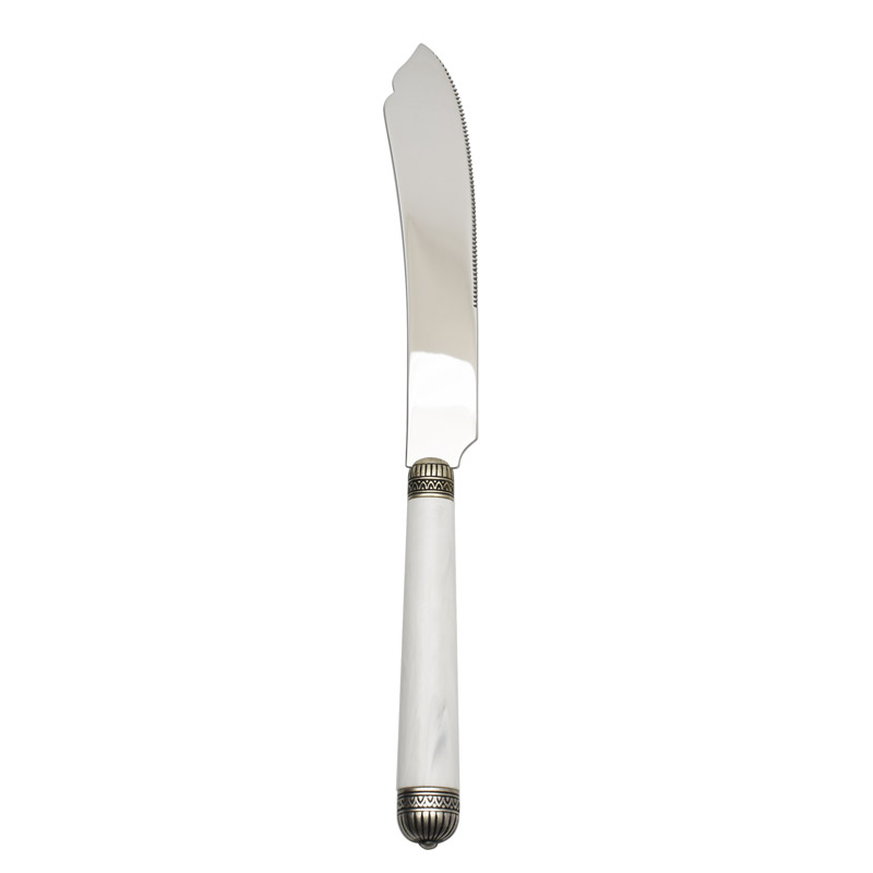 Nazare White Cake Knife