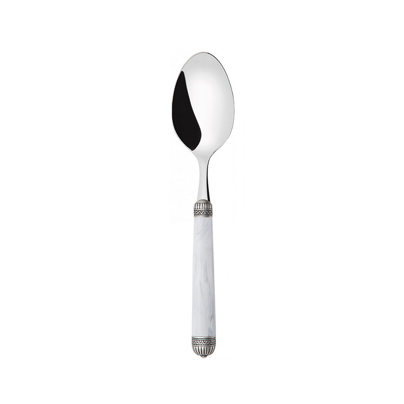 Nazare White Oval Soup Spoon