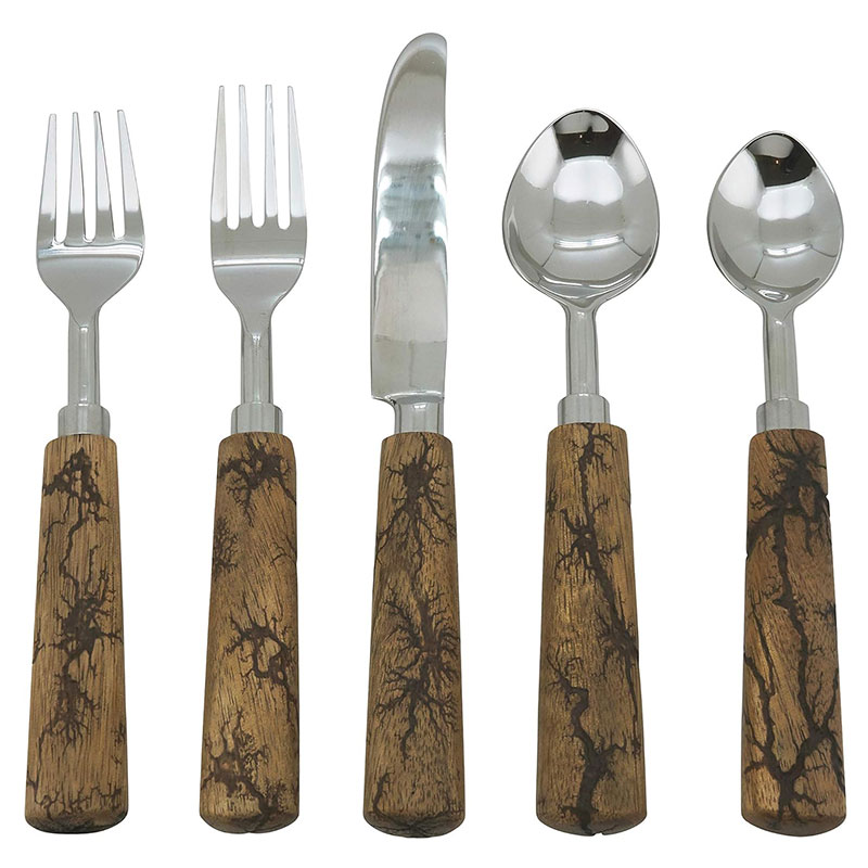 Nava Stainless 5pc Place Setting