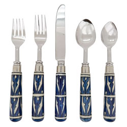 A photo of Takul Stainless 5pc Place Setting