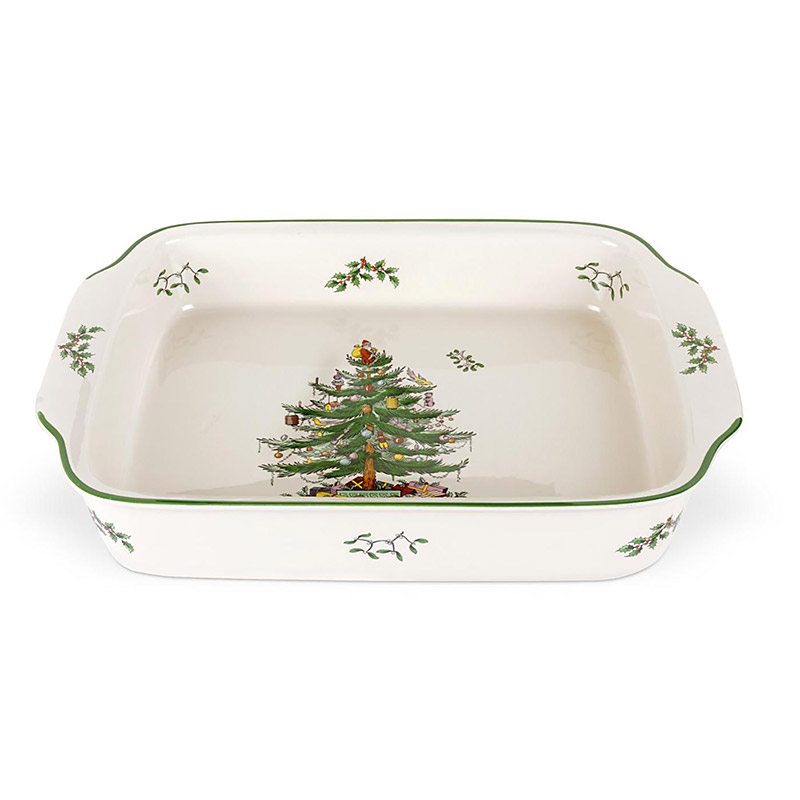 Rectangular Handled Dish, 15  x 11 