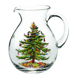 A photo of Glass Pitcher, 9in, 96oz