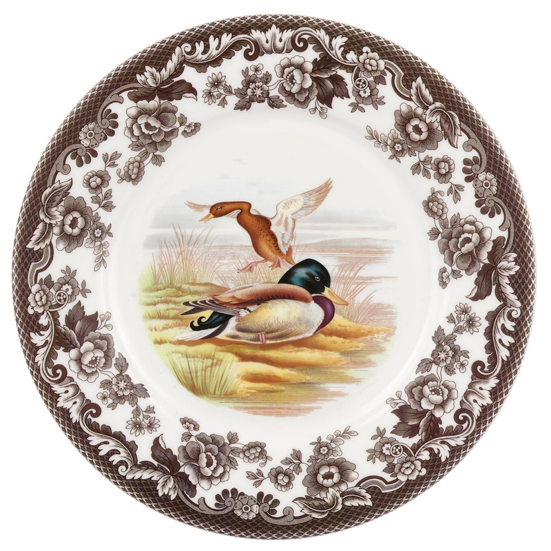 Woodland Luncheon Plate, Mallard